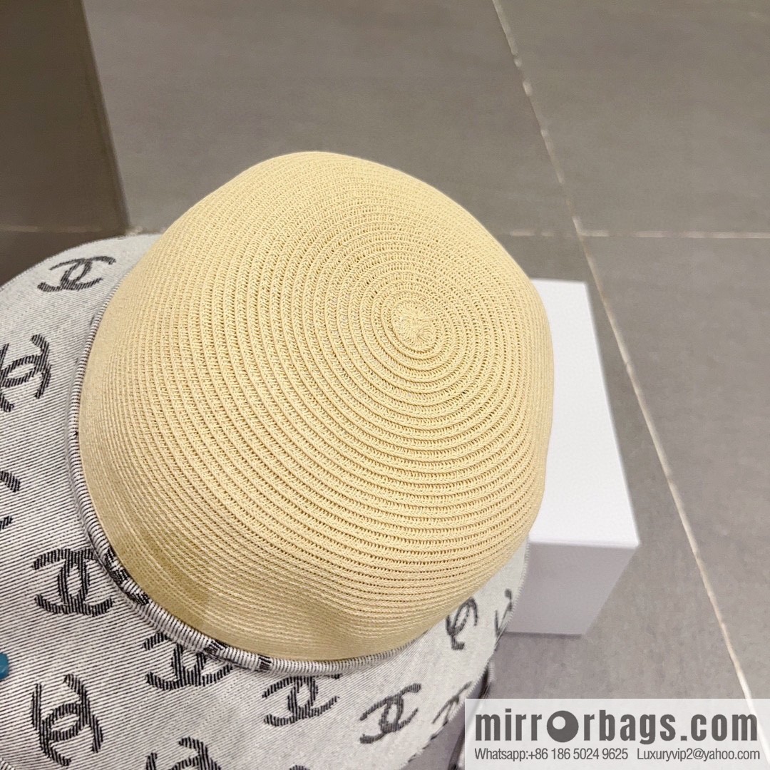 Chanel straw hat