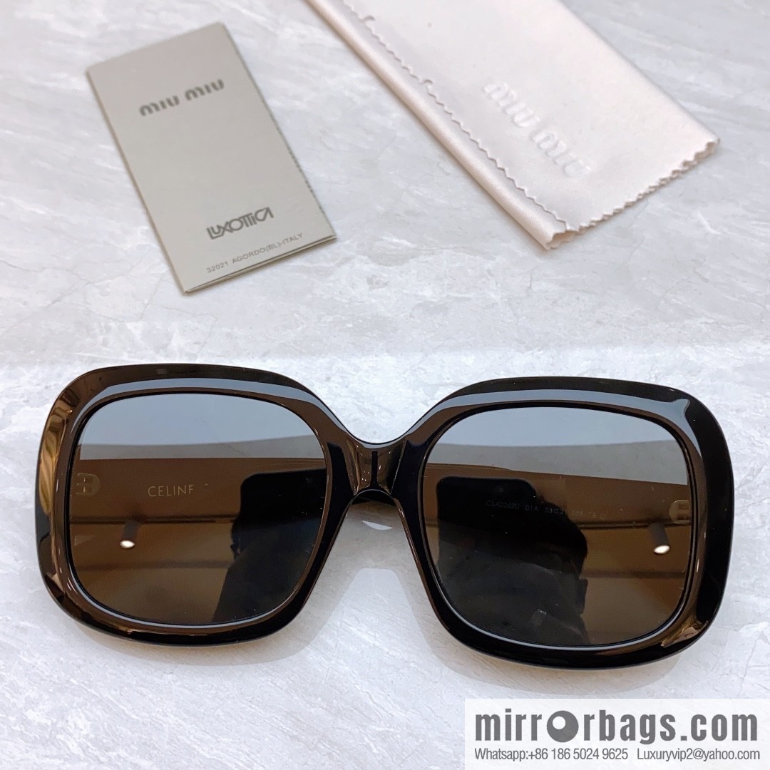 CELINE new large frame women's sunglasses