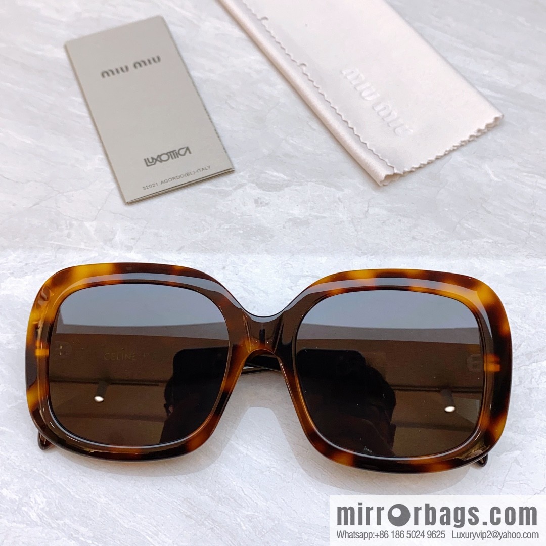 CELINE new large frame women's sunglasses