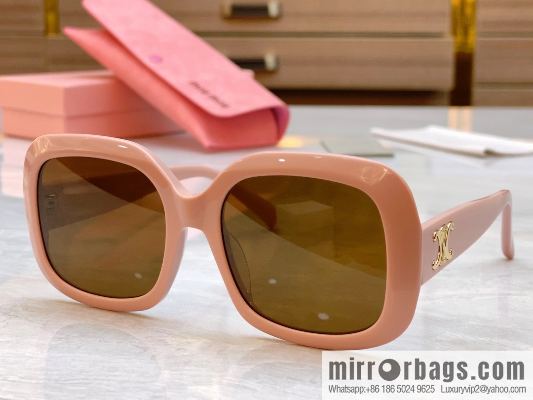 CELINE new large frame women's sunglasses