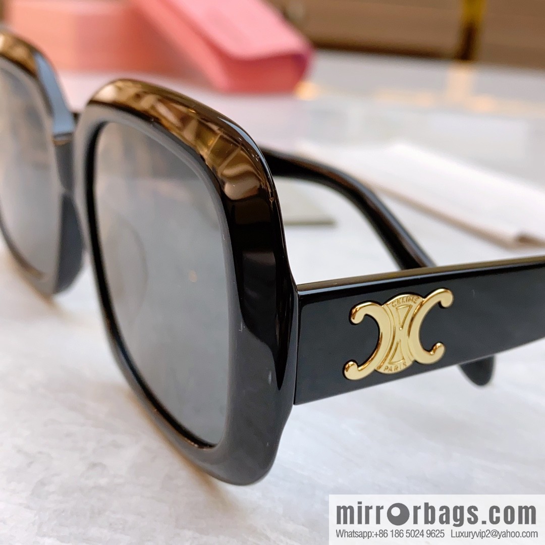 CELINE new large frame women's sunglasses