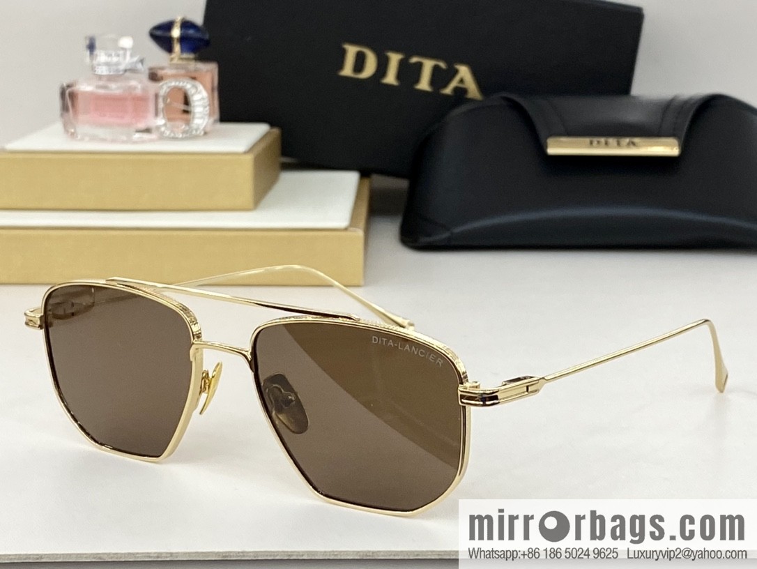 DITA Tita Metal Frame Unisex Sunglasses