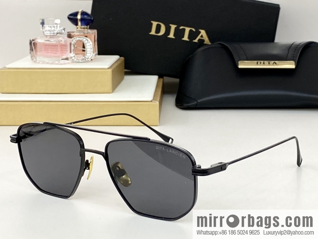 DITA Tita Metal Frame Unisex Sunglasses