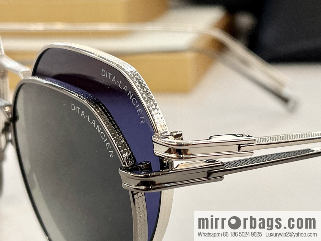 DITA Metal Large Frame Unisex Sunglasses