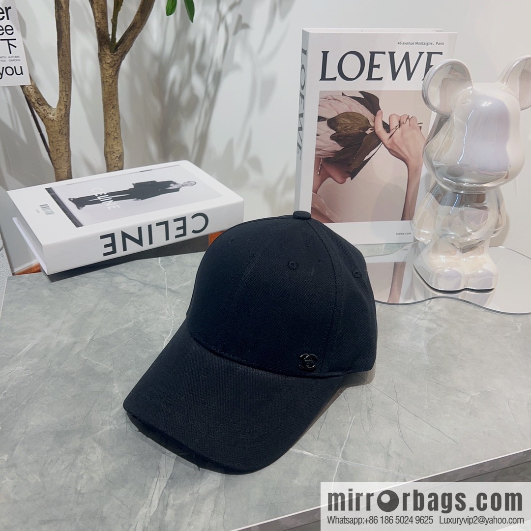 CHANEL Chanel Spring Summer Thin Unisex Cap