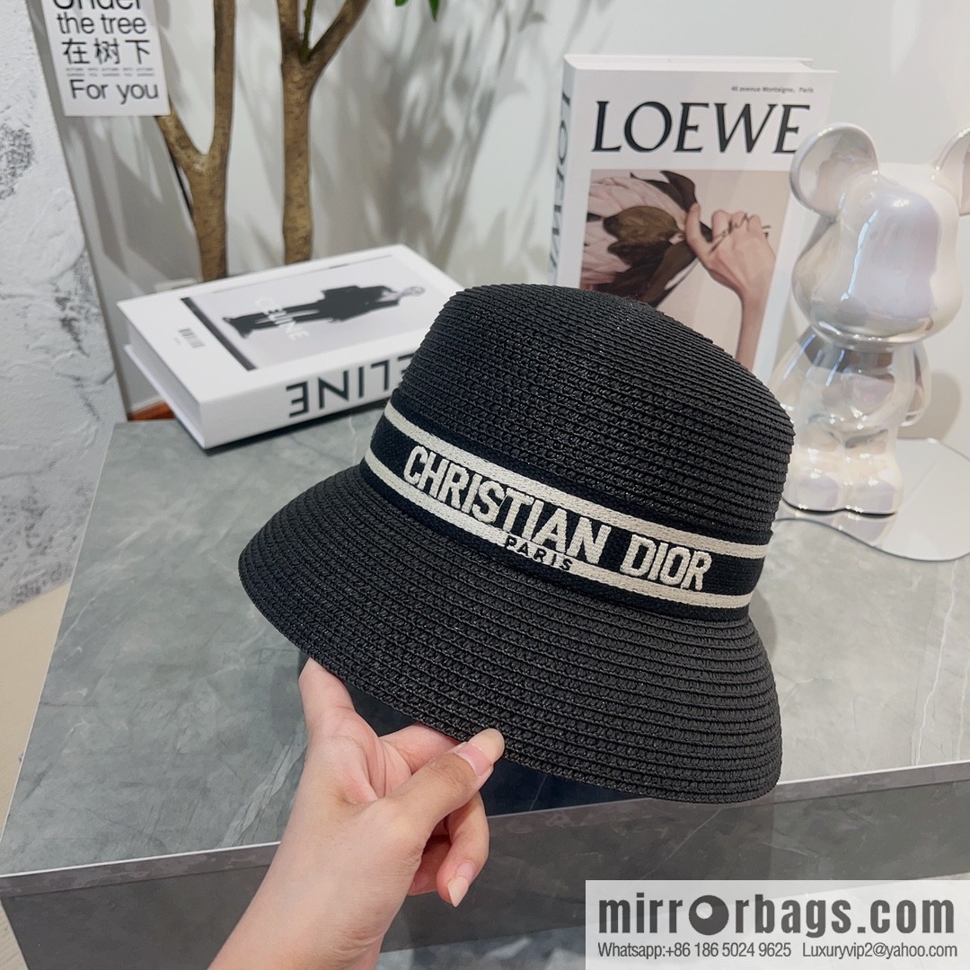 Dior Diorafina Flat Top Hat