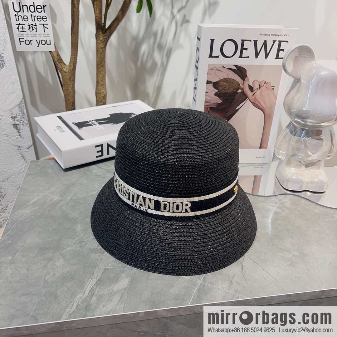 Dior Diorafina Flat Top Hat
