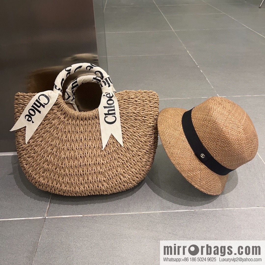GUCCI Gucci paper fiber straw hat