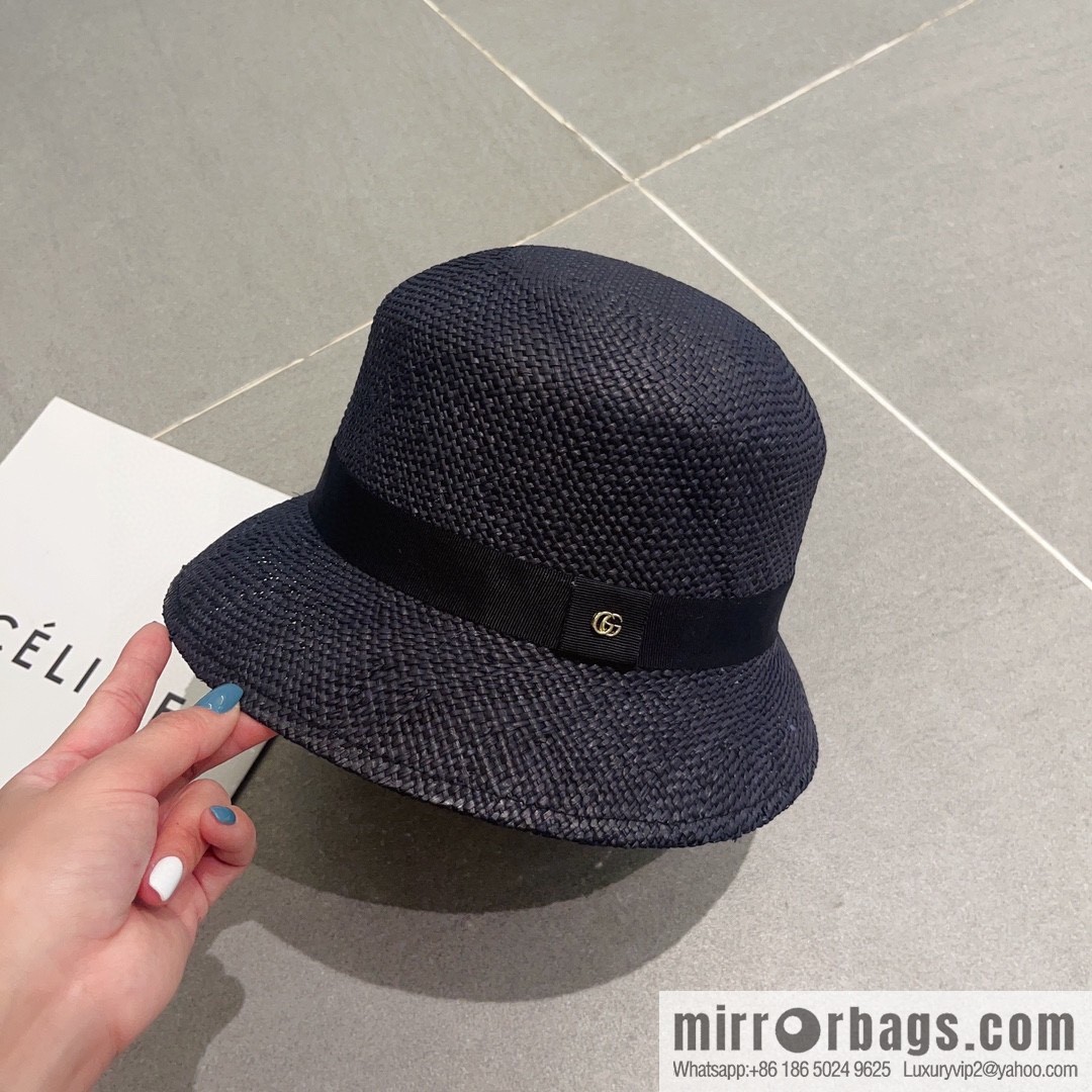 GUCCI Gucci paper fiber straw hat