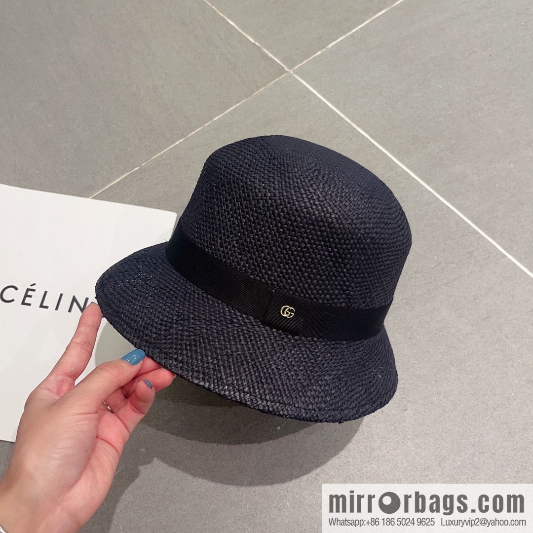 GUCCI Gucci paper fiber straw hat