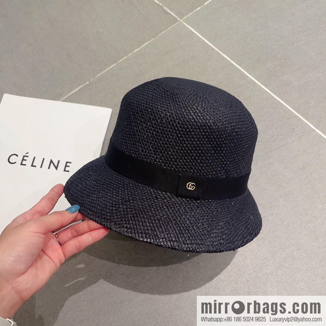 GUCCI Gucci paper fiber straw hat