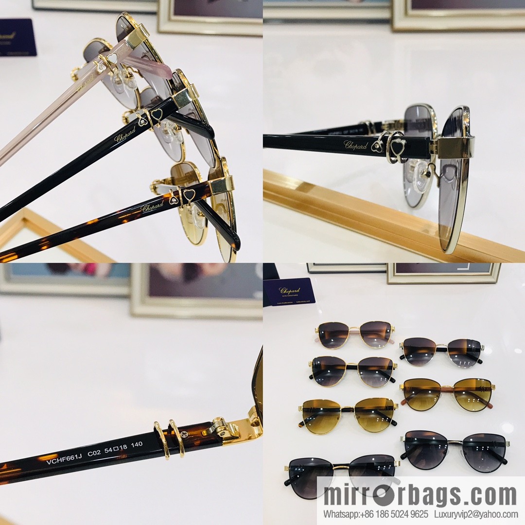 Chopard Metal Framed Unisex Sunglasses
