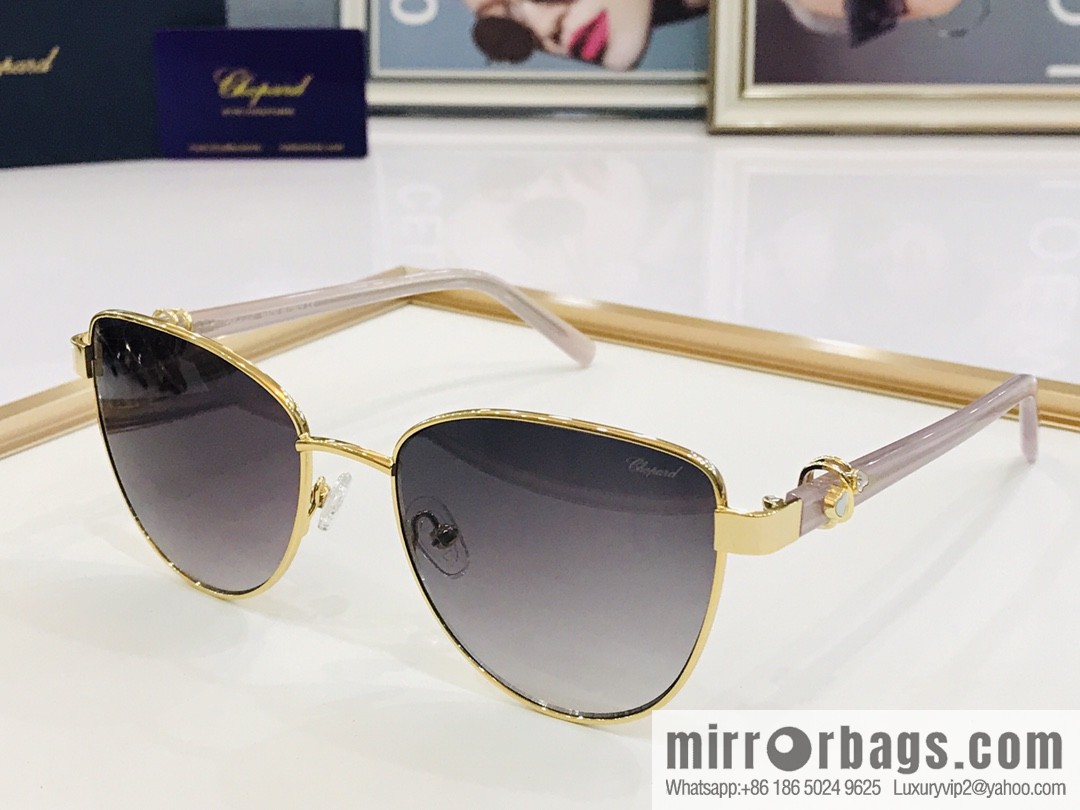 Chopard Metal Framed Unisex Sunglasses