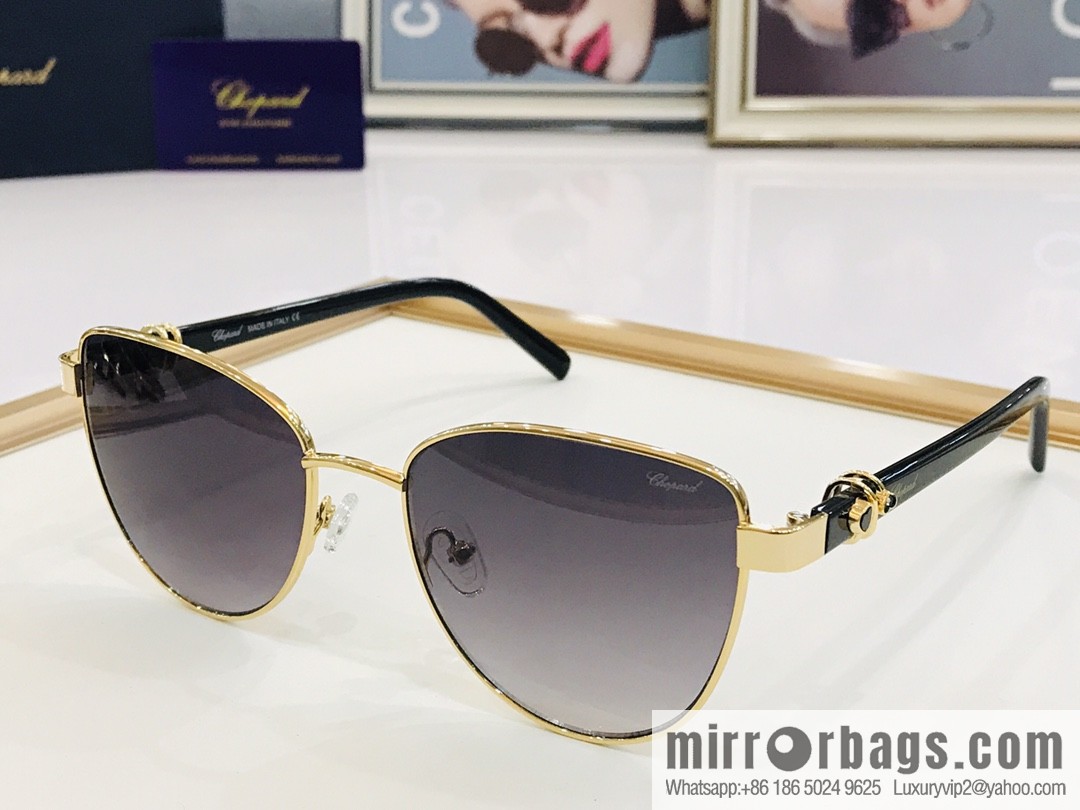 Chopard Metal Framed Unisex Sunglasses