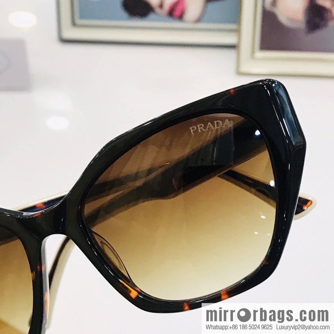 Prada large frame unisex sunglasses