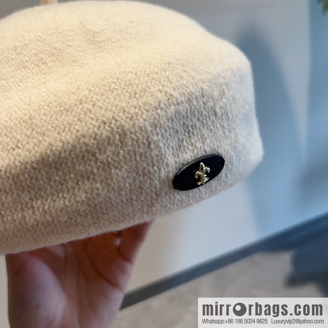 Croxin autumn and winter knitted beret