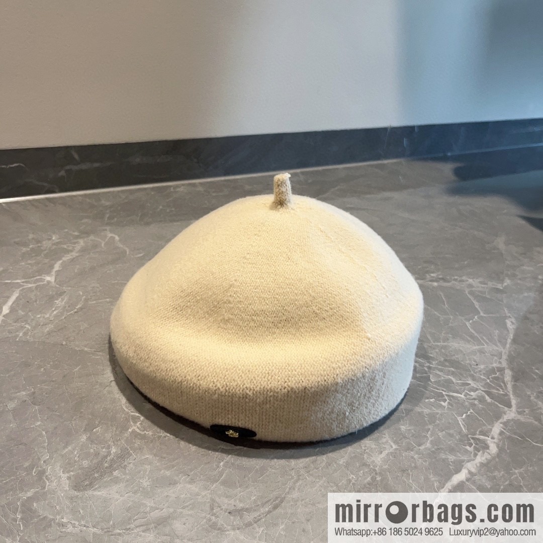 Croxin autumn and winter knitted beret