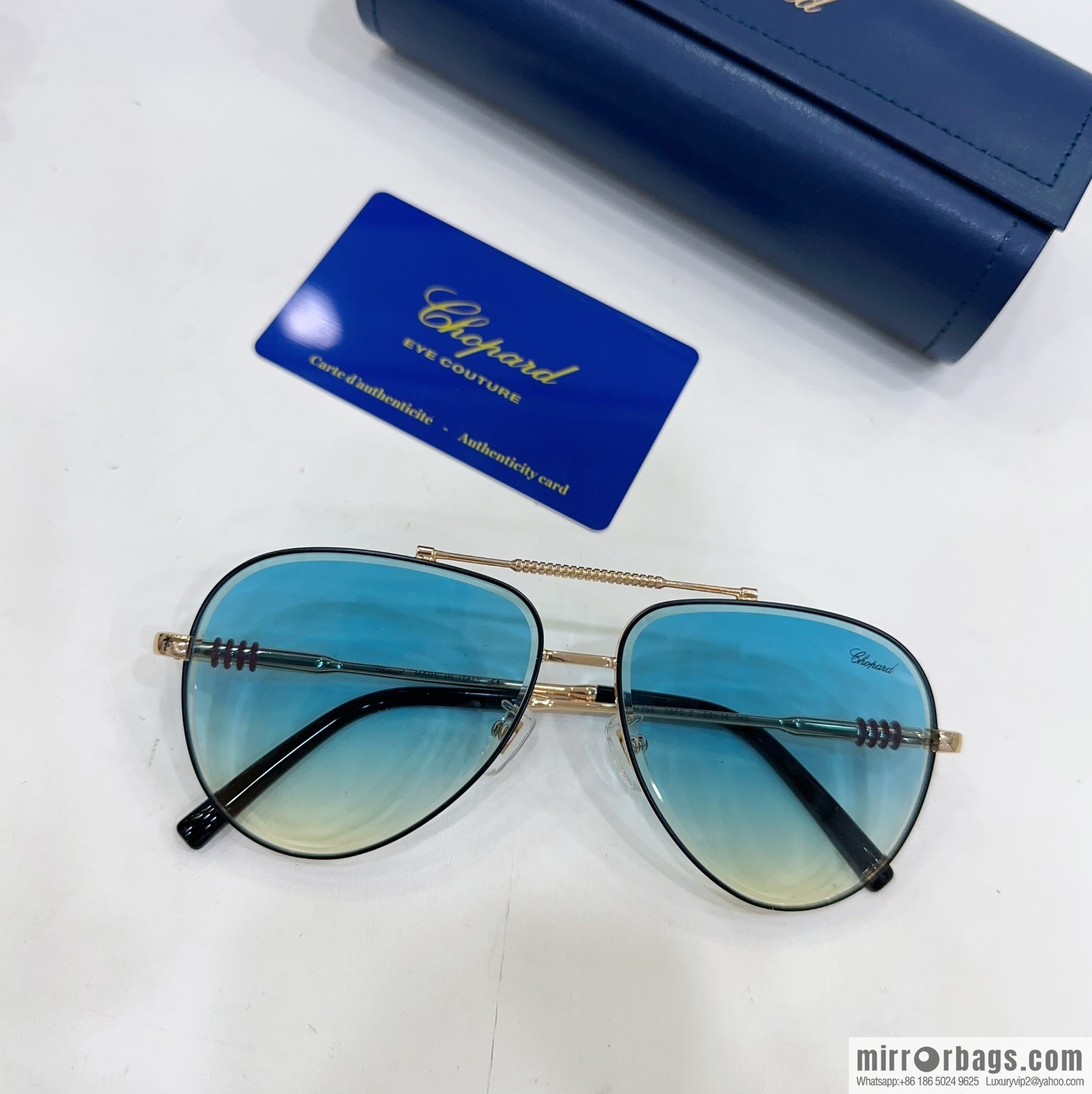 Chopard Round Frame Unisex Sunglasses
