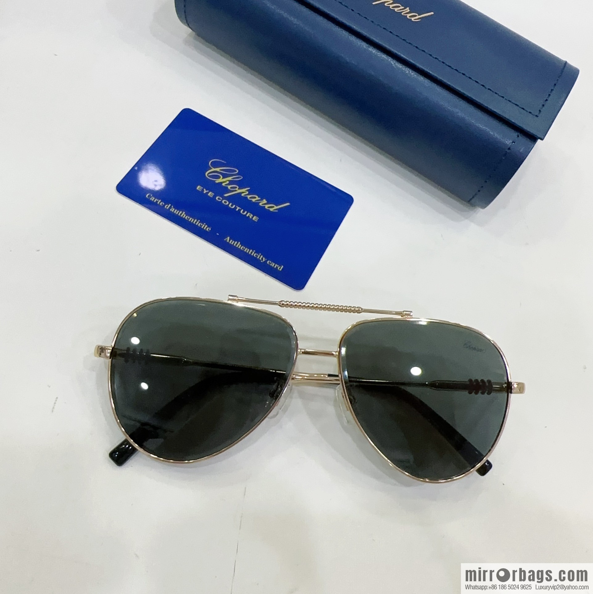 Chopard Round Frame Unisex Sunglasses