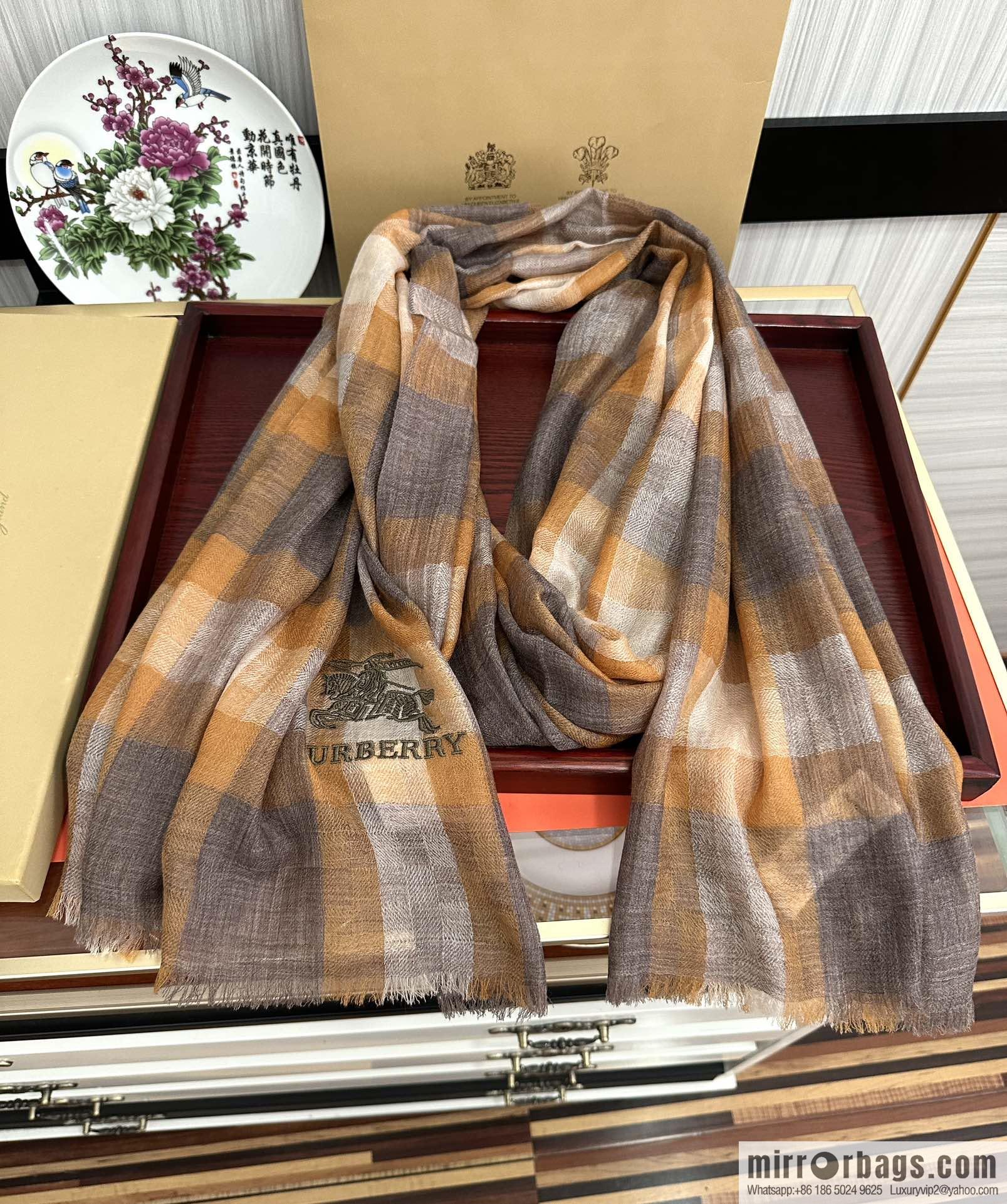 Burberry Inner Mongolia Cashmere Scarf