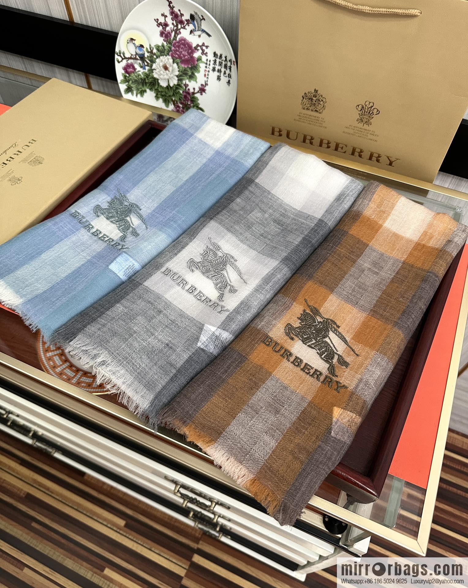 Burberry Inner Mongolia Cashmere Scarf