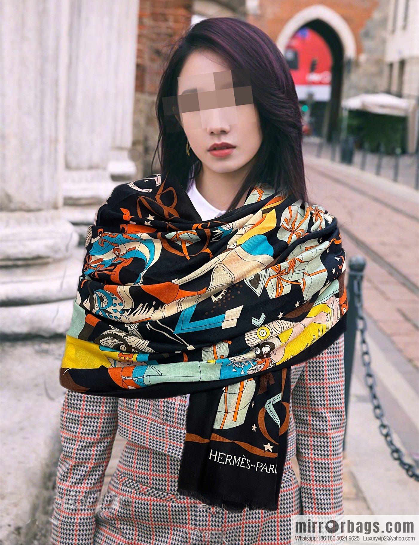 Hermes Hermes Ring Fleece Towel