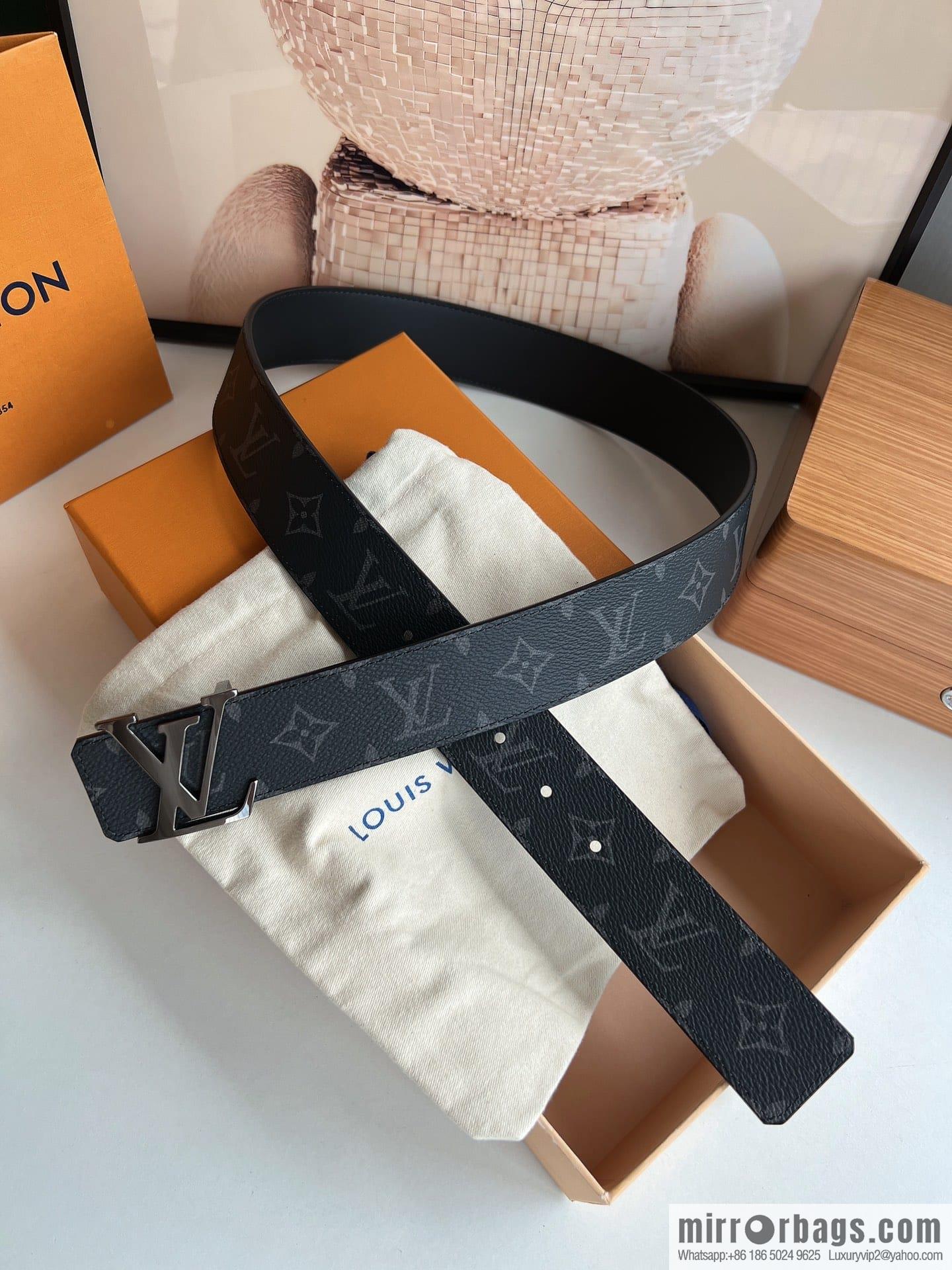 LV/Louis Vuitton 2022 new men's 40mm belt