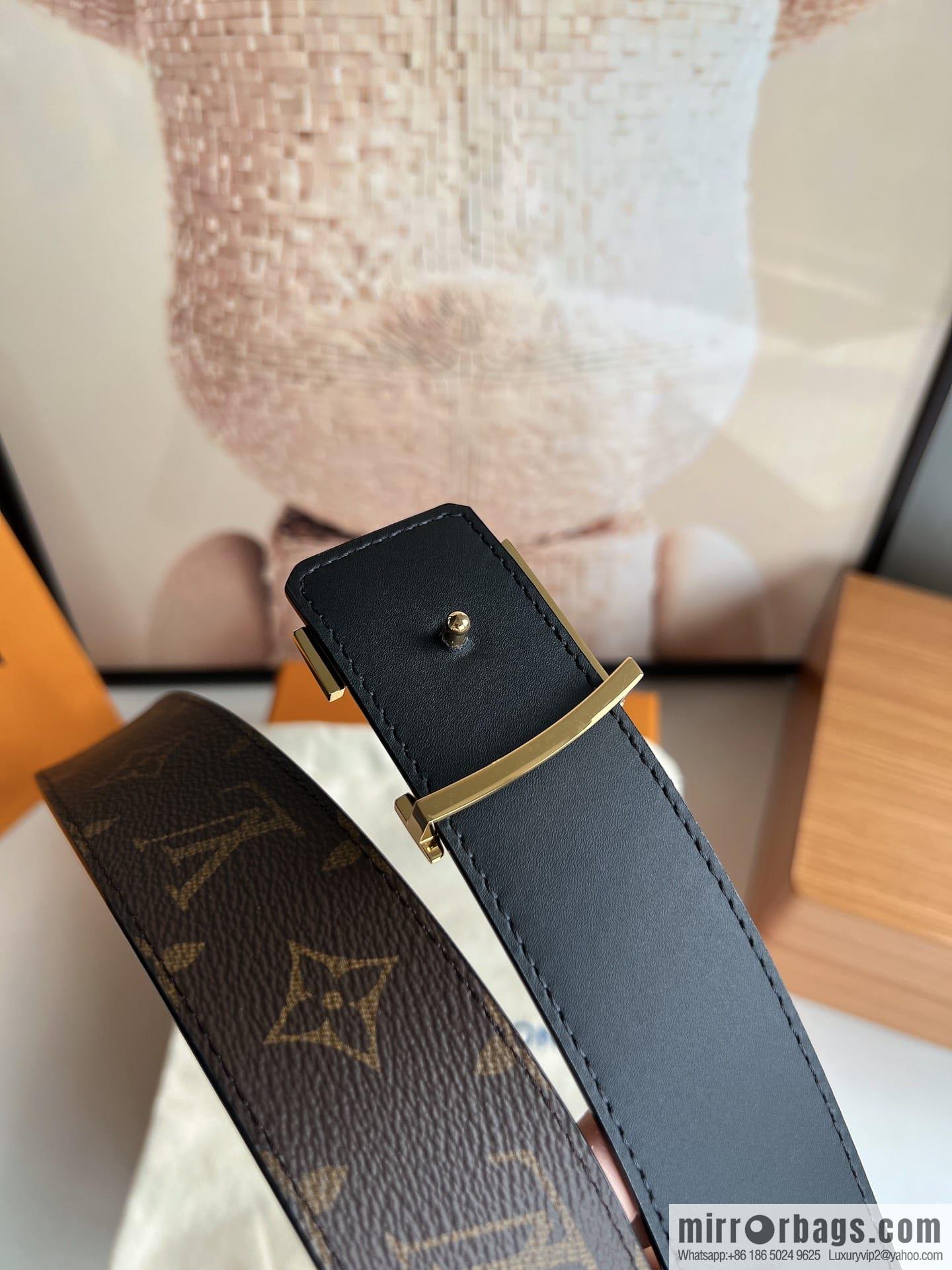 LV/Louis Vuitton 2022 new men's 40mm belt