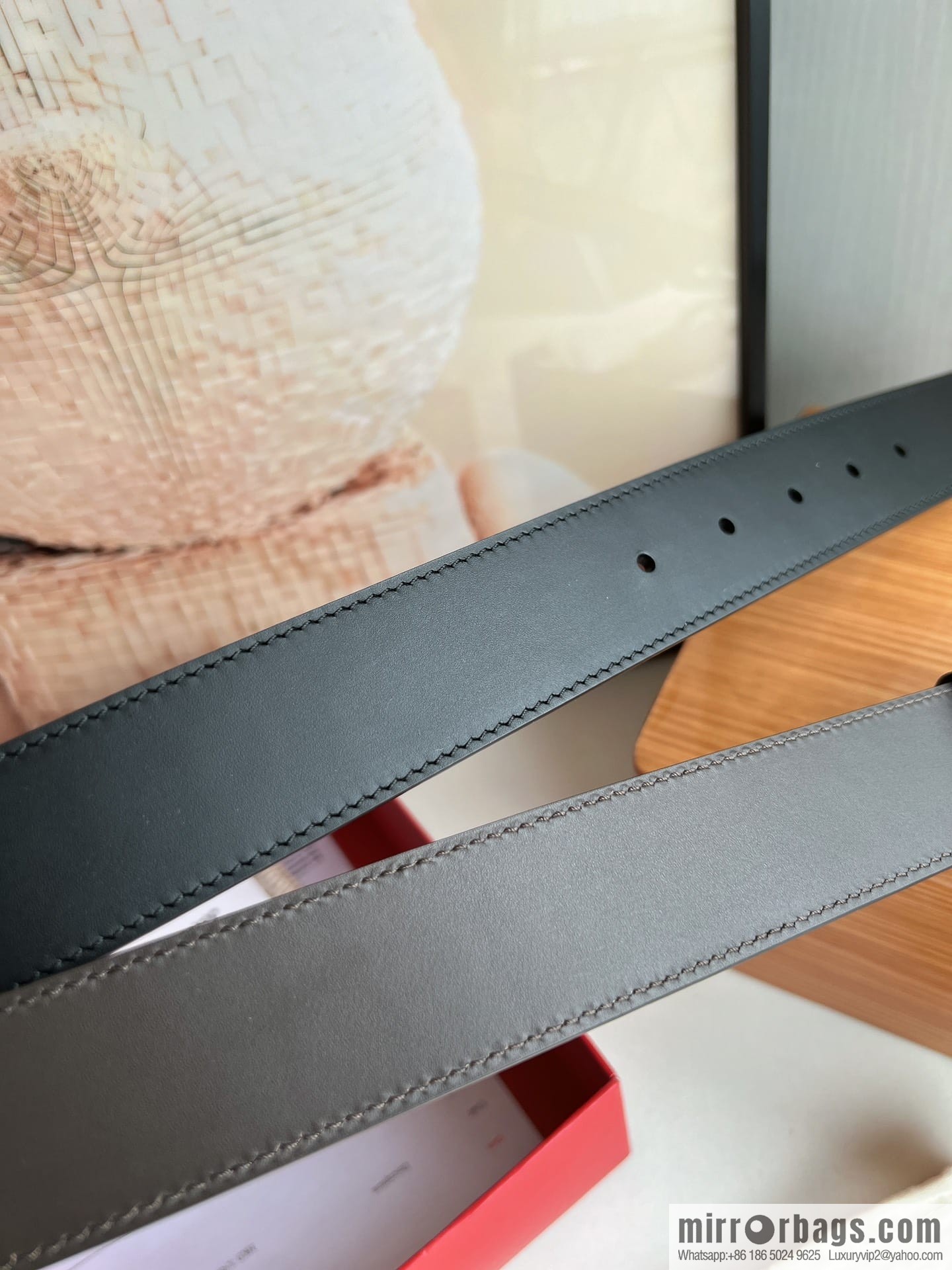 Ferragamo Ferragamo, boutique 8-character counter version metal buckle men's 3.5cm belt