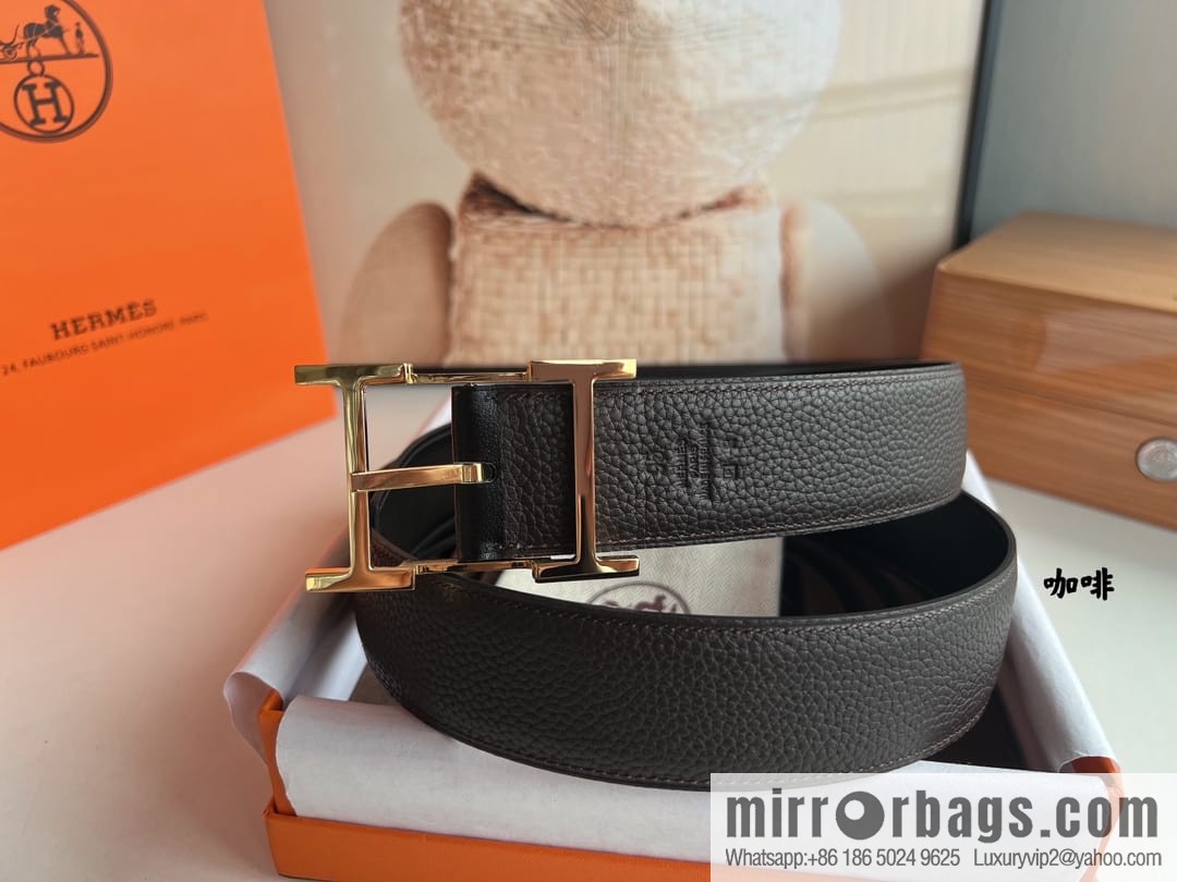 Hermes Hermes 40mm Nathan Double Sided External Belt