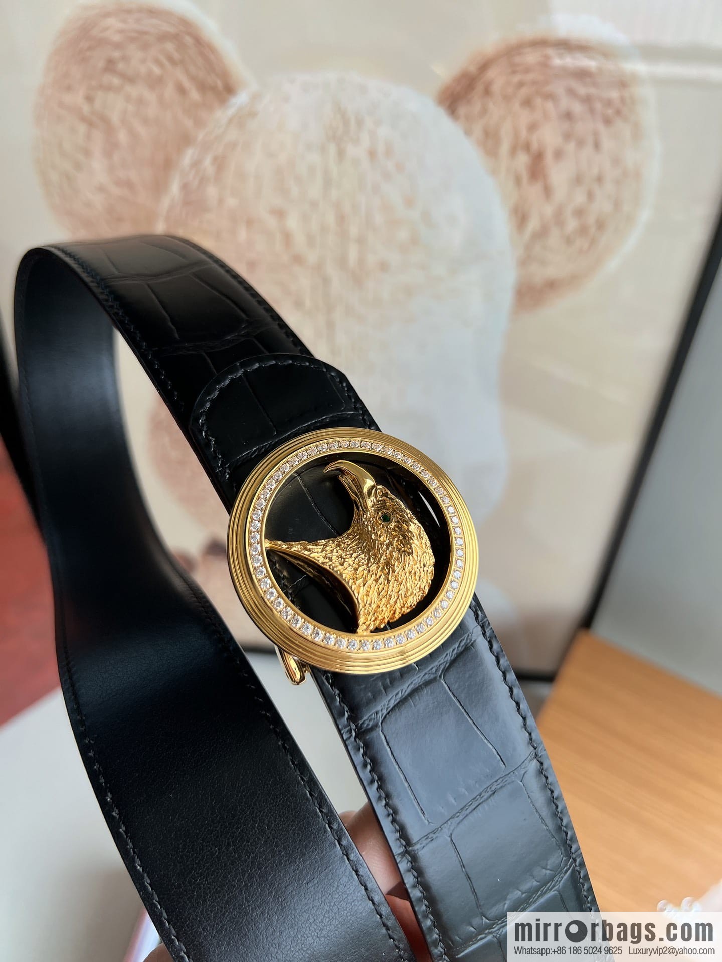 Stefano Ricci (Stephen Law. Nichi) This men's belt width is 3.8cm.
