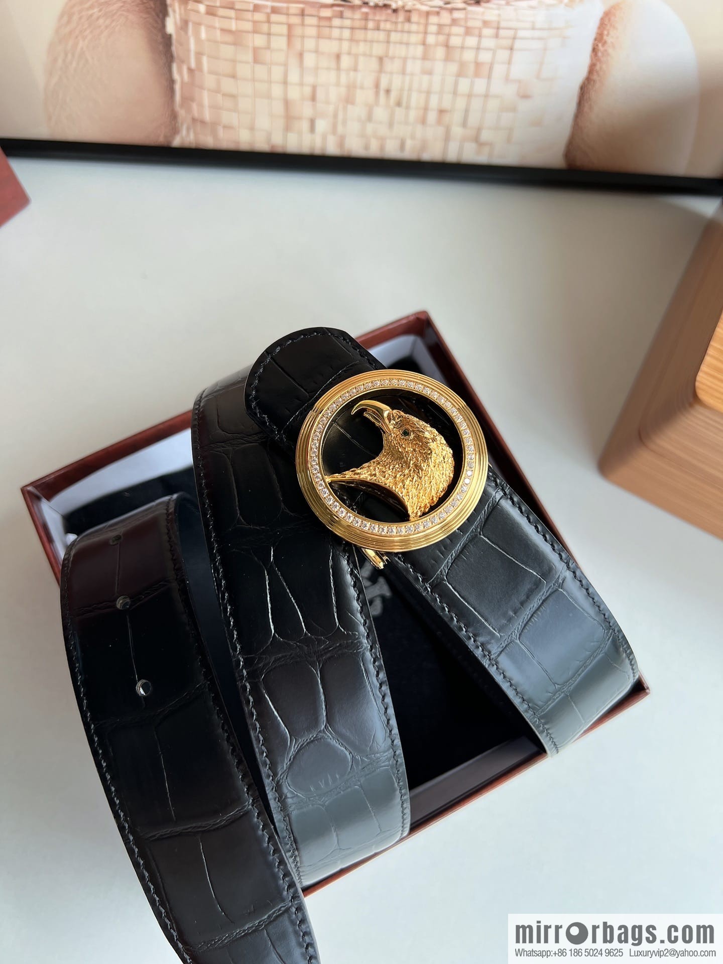 Stefano Ricci (Stephen Law. Nichi) This men's belt width is 3.8cm.