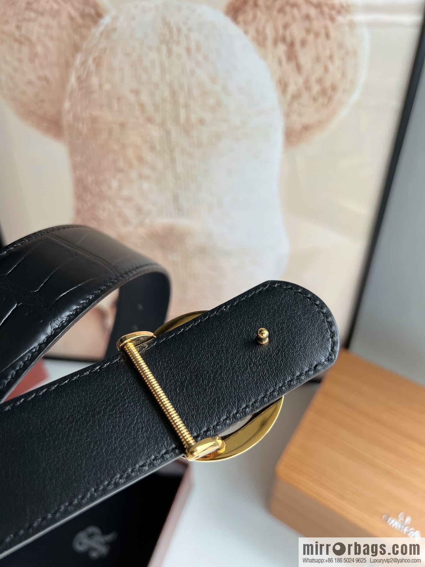 Stefano Ricci (Stephen Law. Nichi) This men's belt width is 3.8cm.