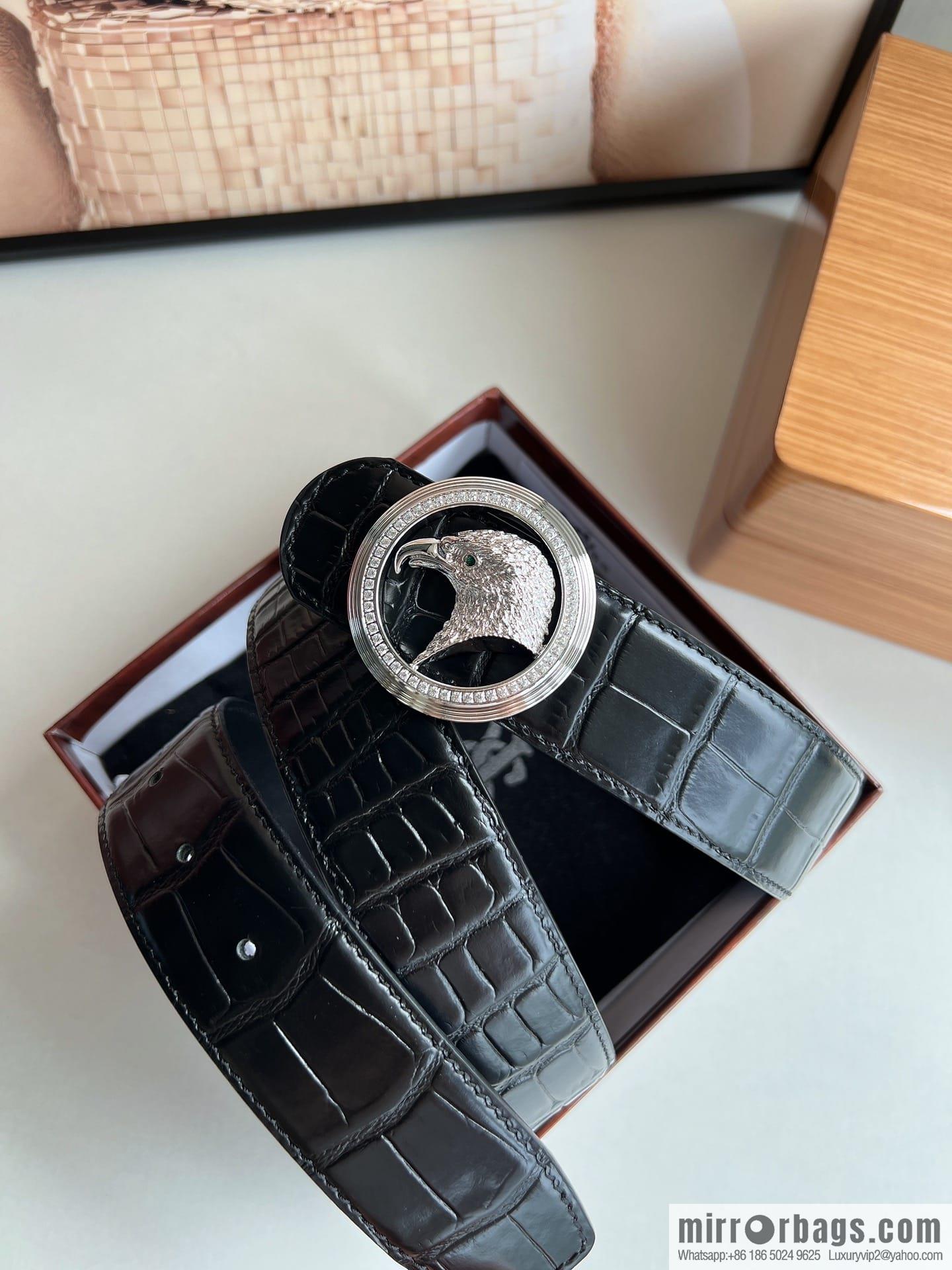 Stefano Ricci (Stephen Law. Nichi) This men's belt width is 3.8cm.