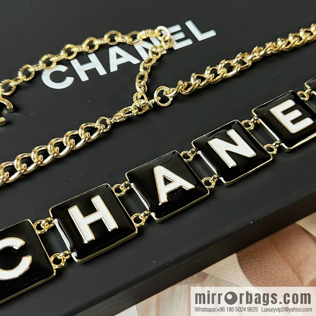 New ☑️ Chanel square letter waist chain belt