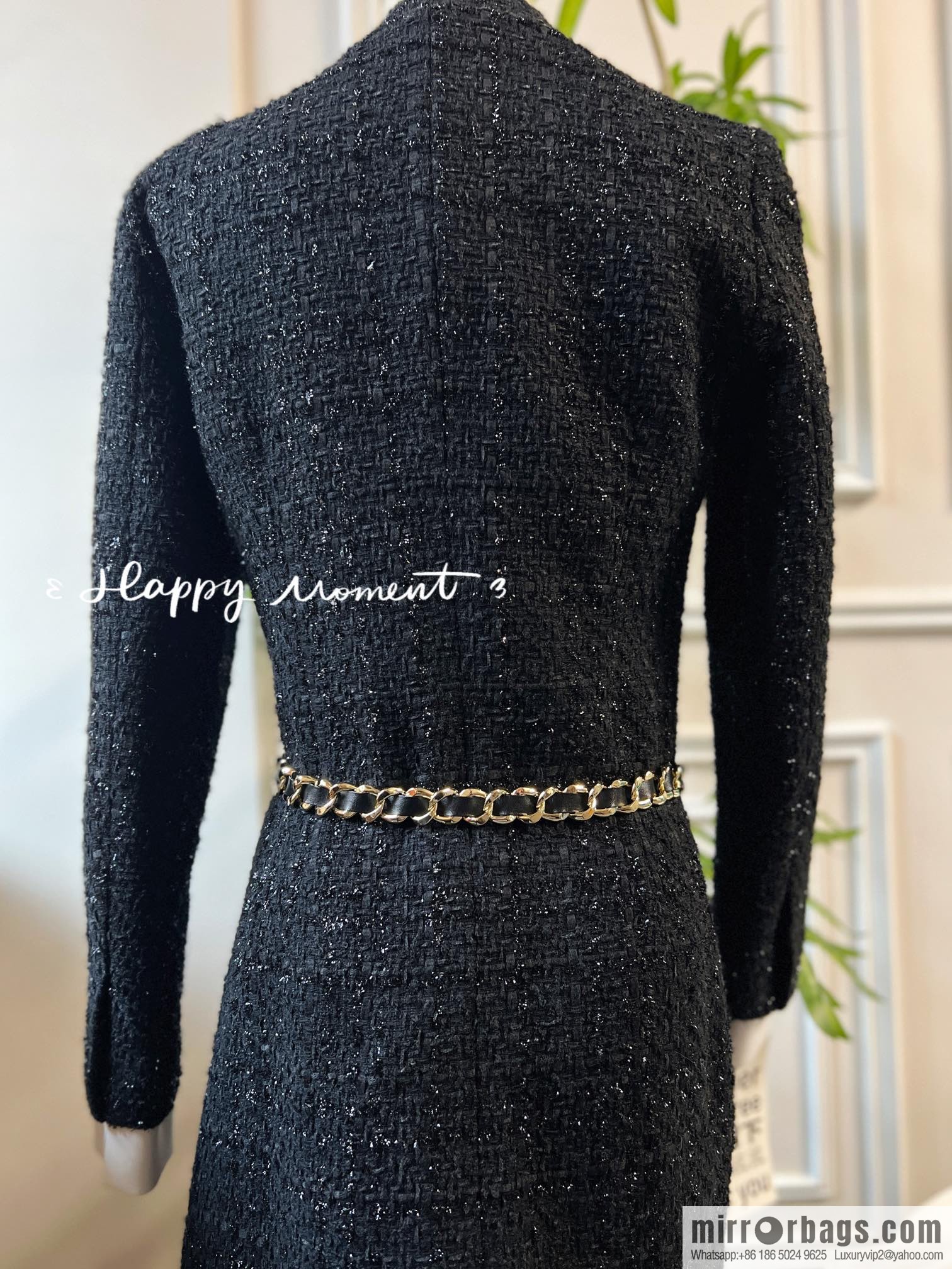 New ☑️ CHANEL CHANEL double c black leather rope belt belt belt