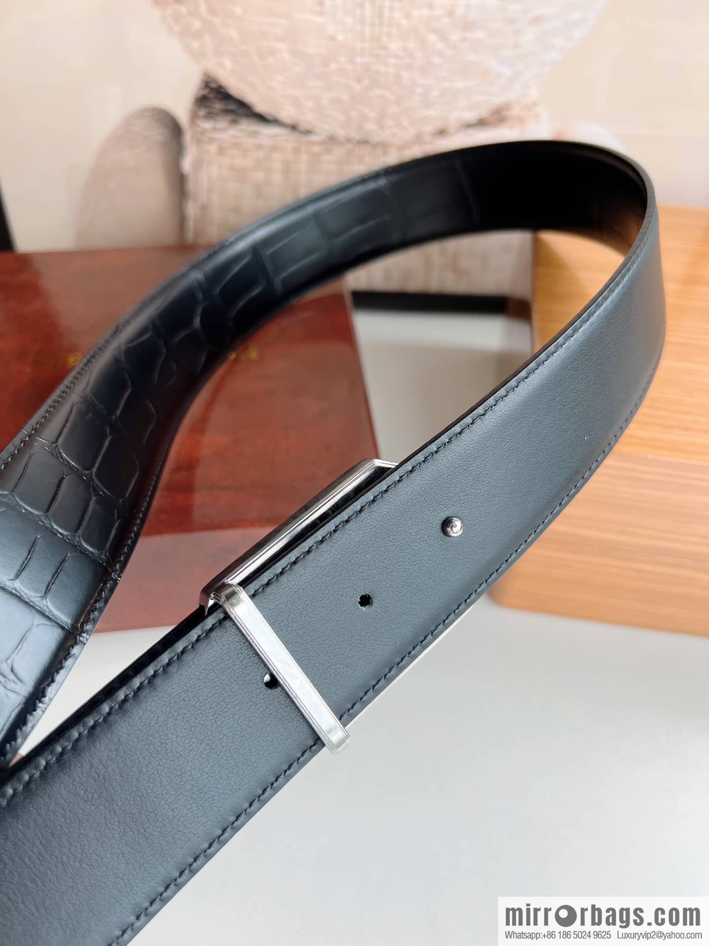 STEFANO RICCI STEFANO RICCI STEFANO RONICH Counter Steel Eagle Head Wear Metal Buckle Men's 3.8cm Belt