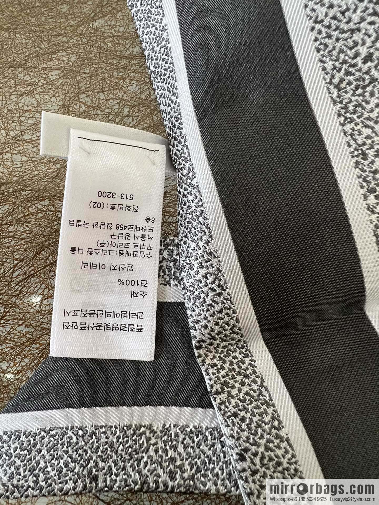 Dior twilly Sauvage Zooey print headband