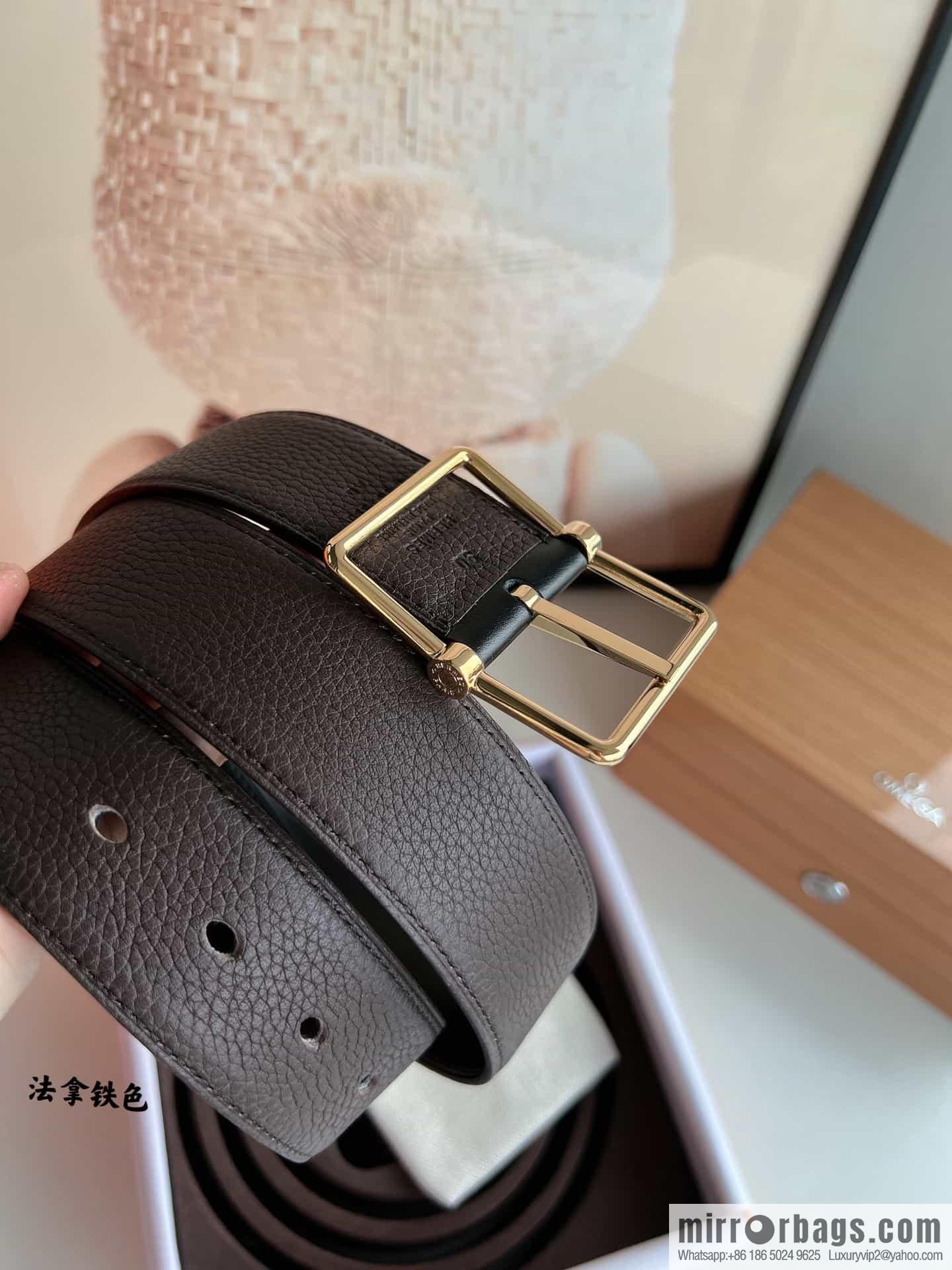 Hermes Hermes 40mm Nathan Double Sided External Belt