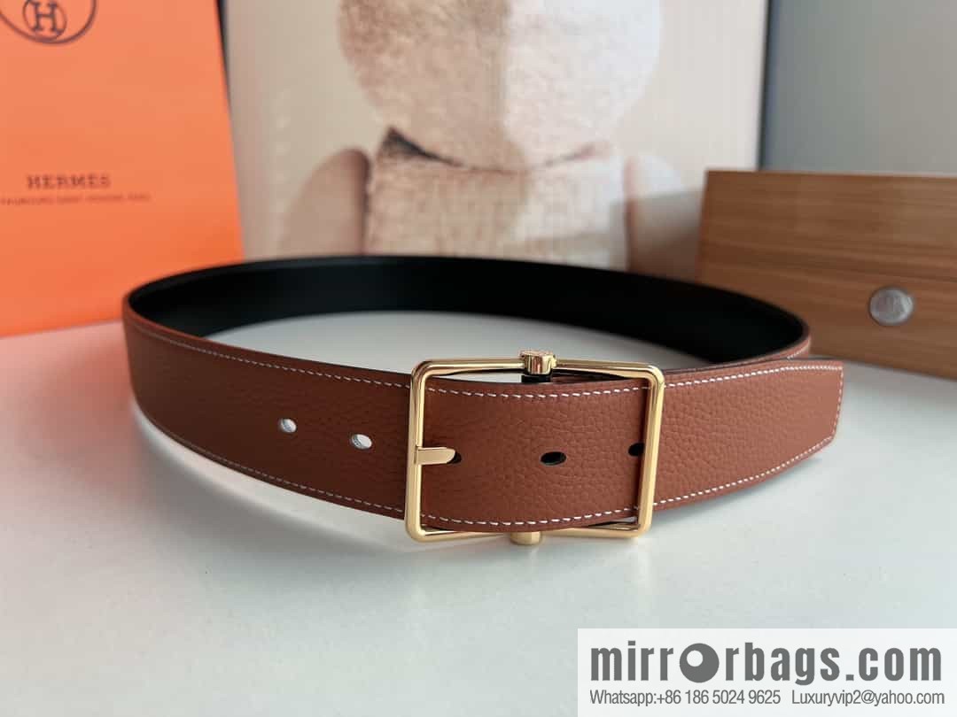 Hermes Hermes 40mm Nathan Double Sided External Belt