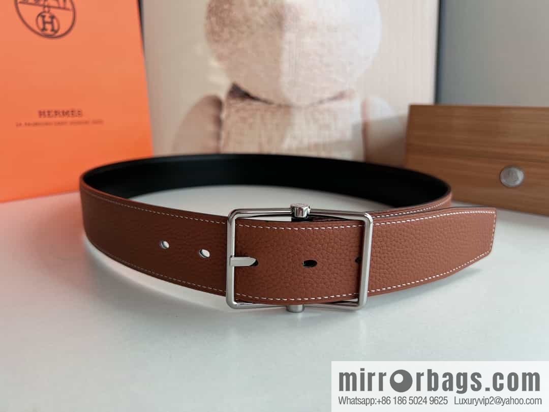 Hermes Hermes 40mm Nathan Double Sided External Belt