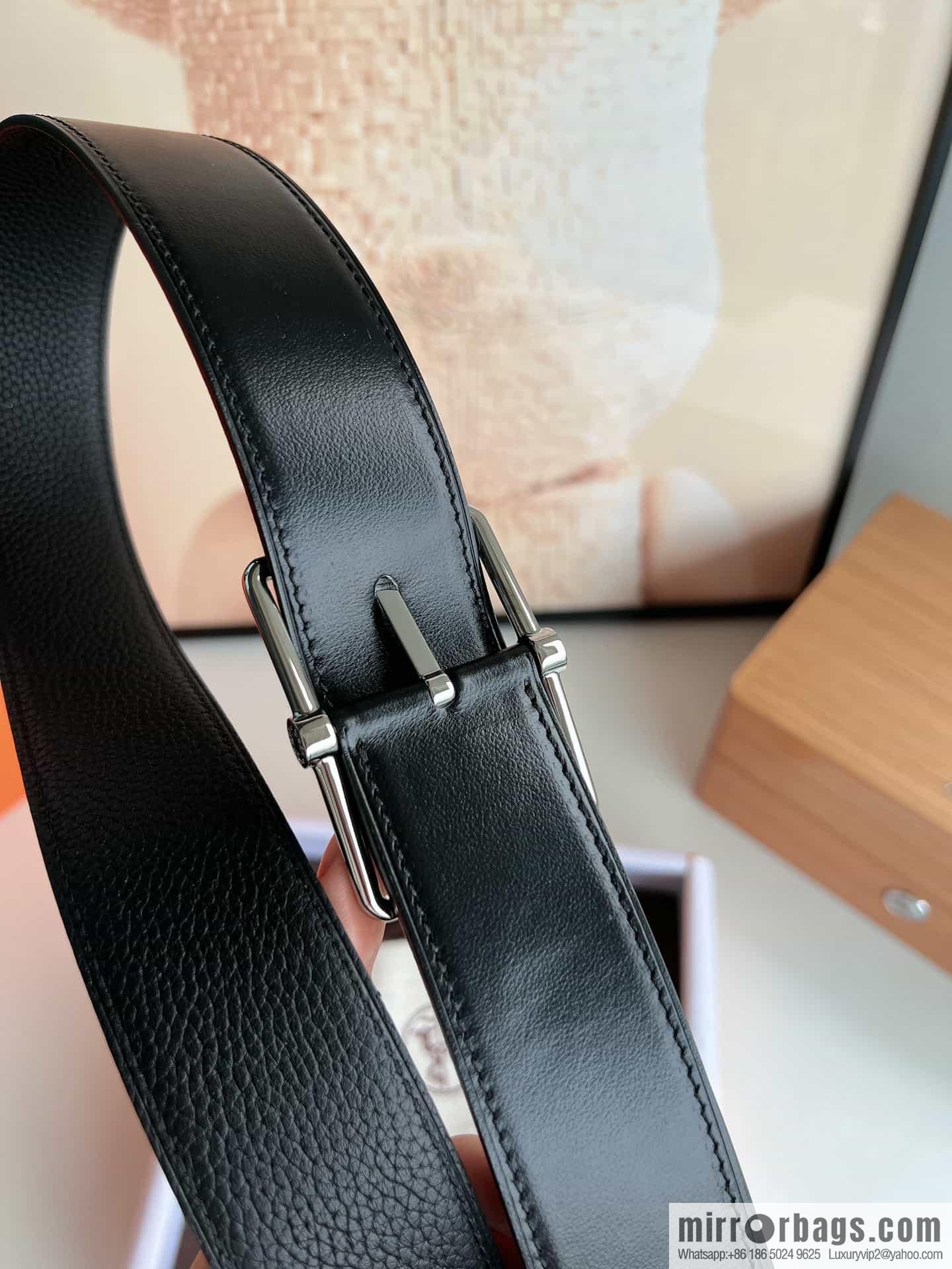 Hermes Hermes 40mm Nathan Double Sided External Belt