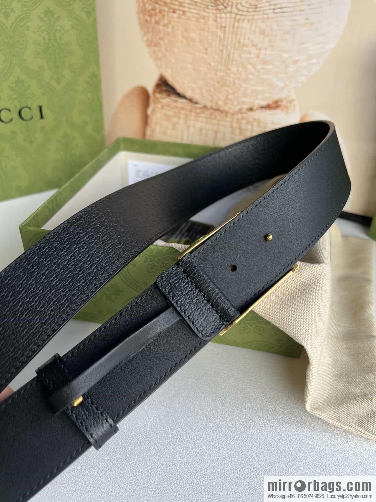 Gucci 2023 new men's belt 4cm