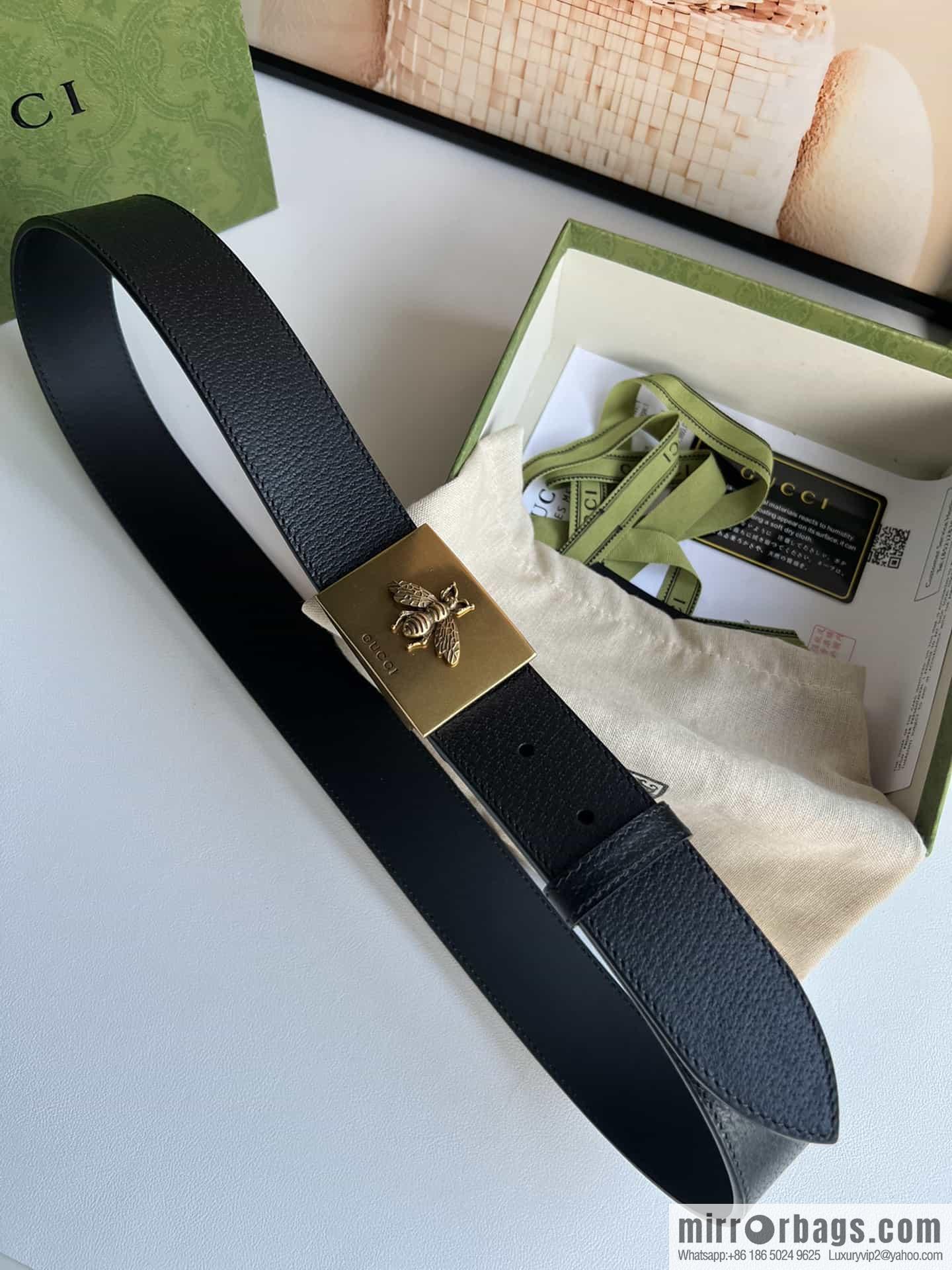 Gucci 2023 new men's belt 4cm