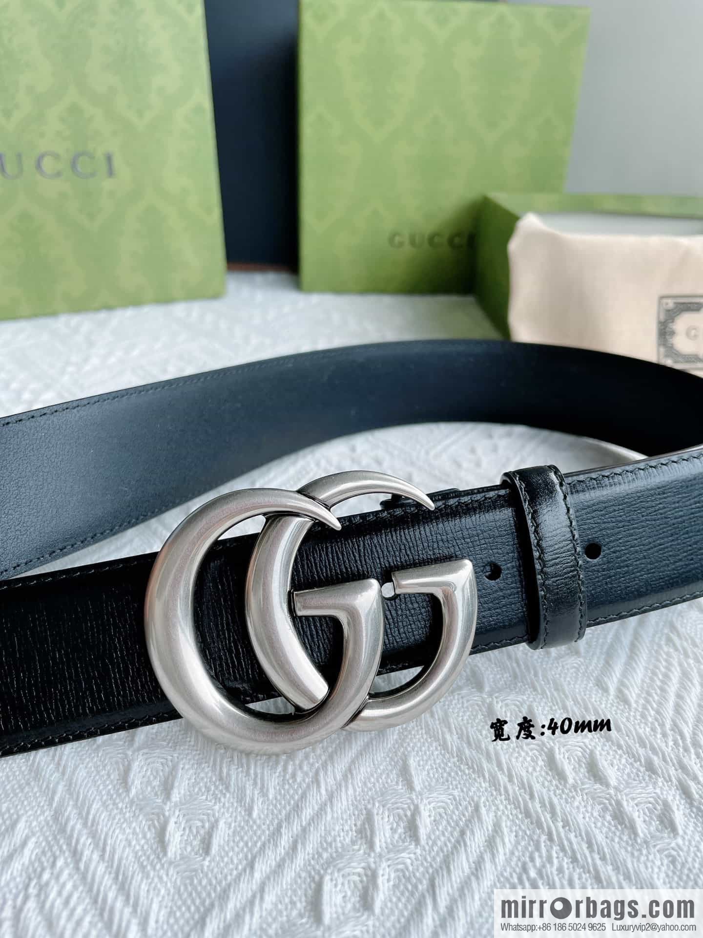 Gucci Gucci, imported cowhide texture with 2.0/3 0/4.0