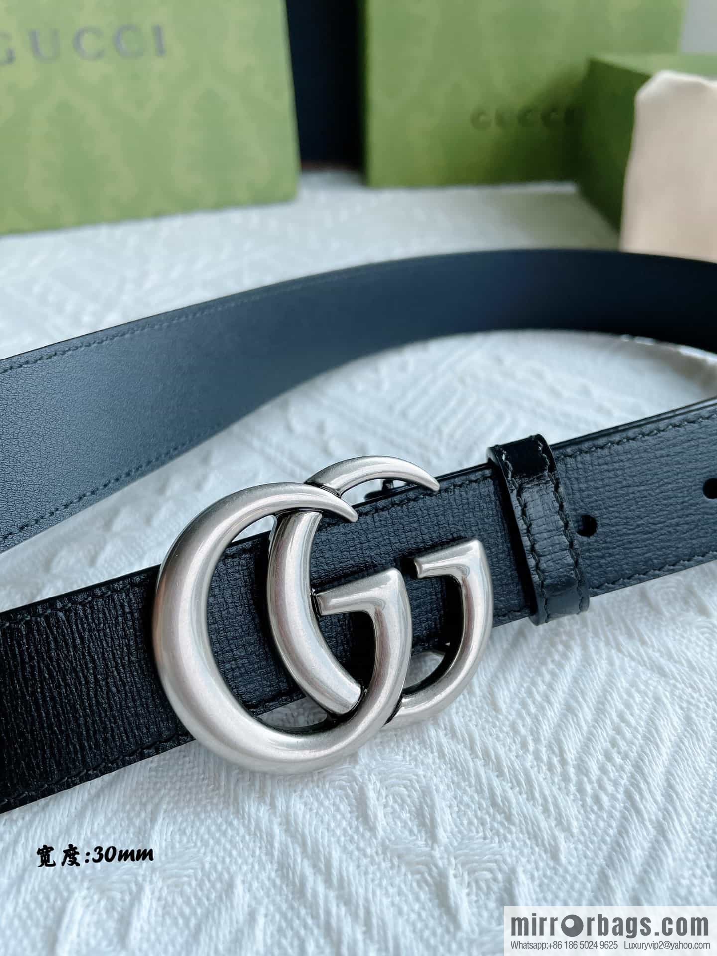 Gucci Gucci, imported cowhide texture with 2.0/3 0/4.0