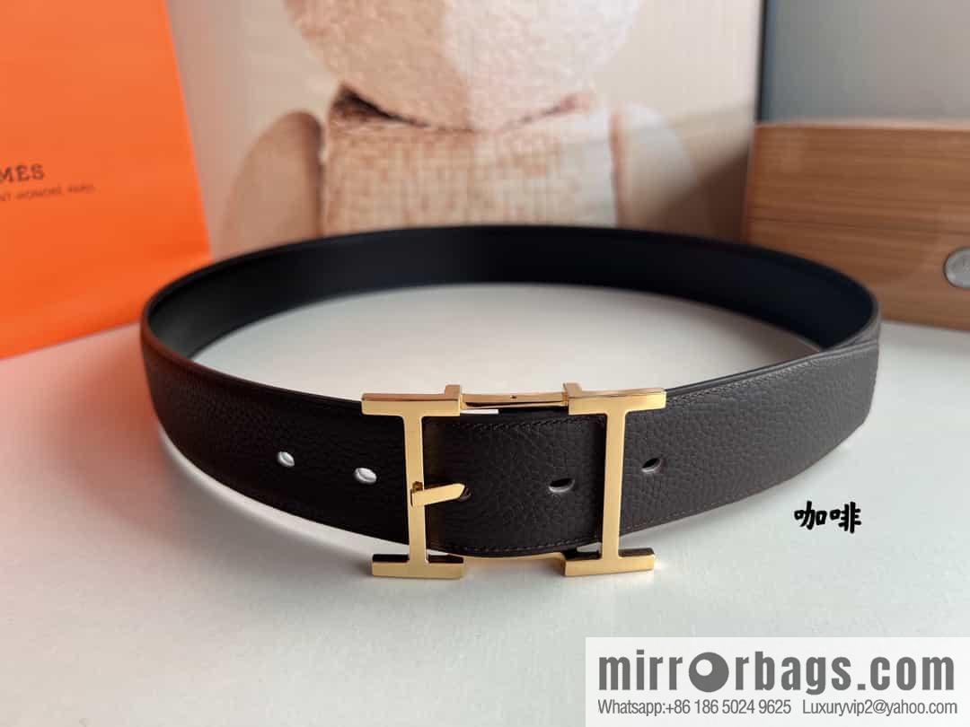Hermes Hermes 40mm Nathan Double Sided External Belt
