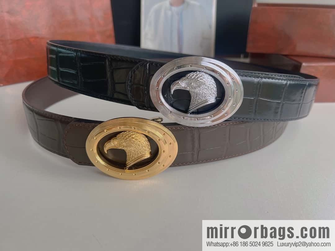 Stefano Ricci Stephen, Cowhide Pressed Textured Belt