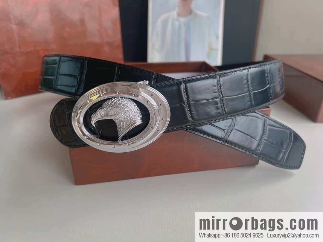 Stefano Ricci Stephen, Cowhide Pressed Textured Belt