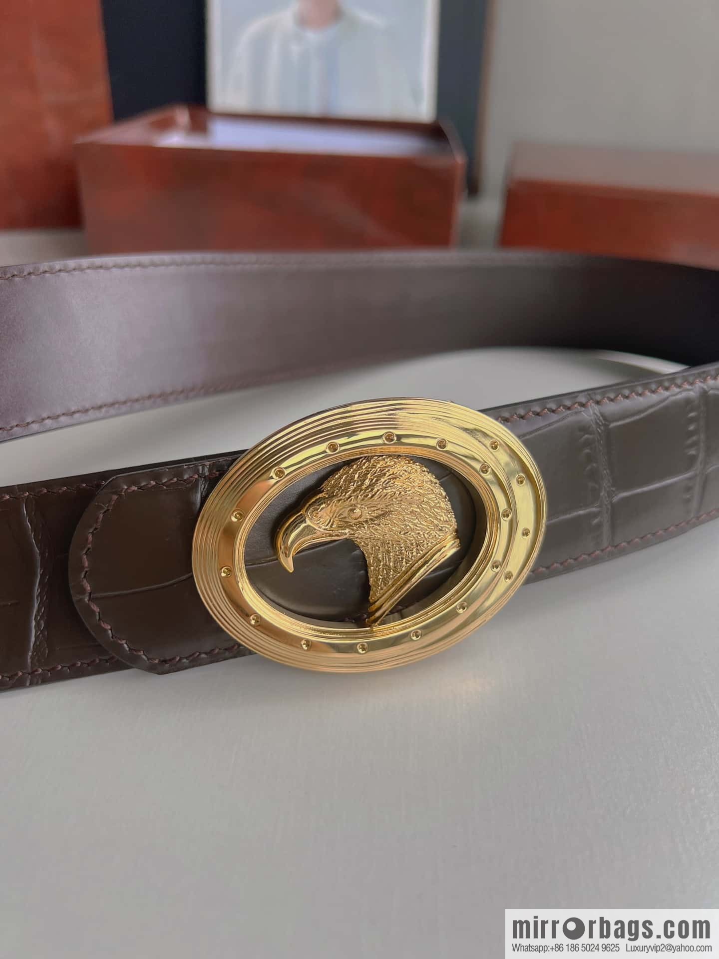 Stefano Ricci Stephen, Cowhide Pressed Textured Belt
